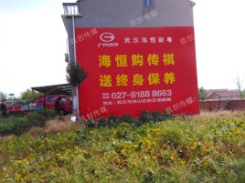 镇沅墙体广告影响褪色的因素