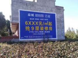 镇沅墙体广告的好处