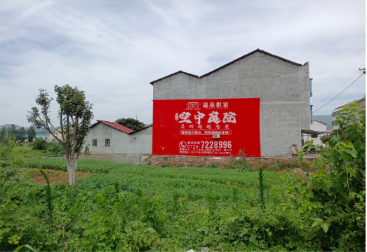 镇沅做墙体广告的意义