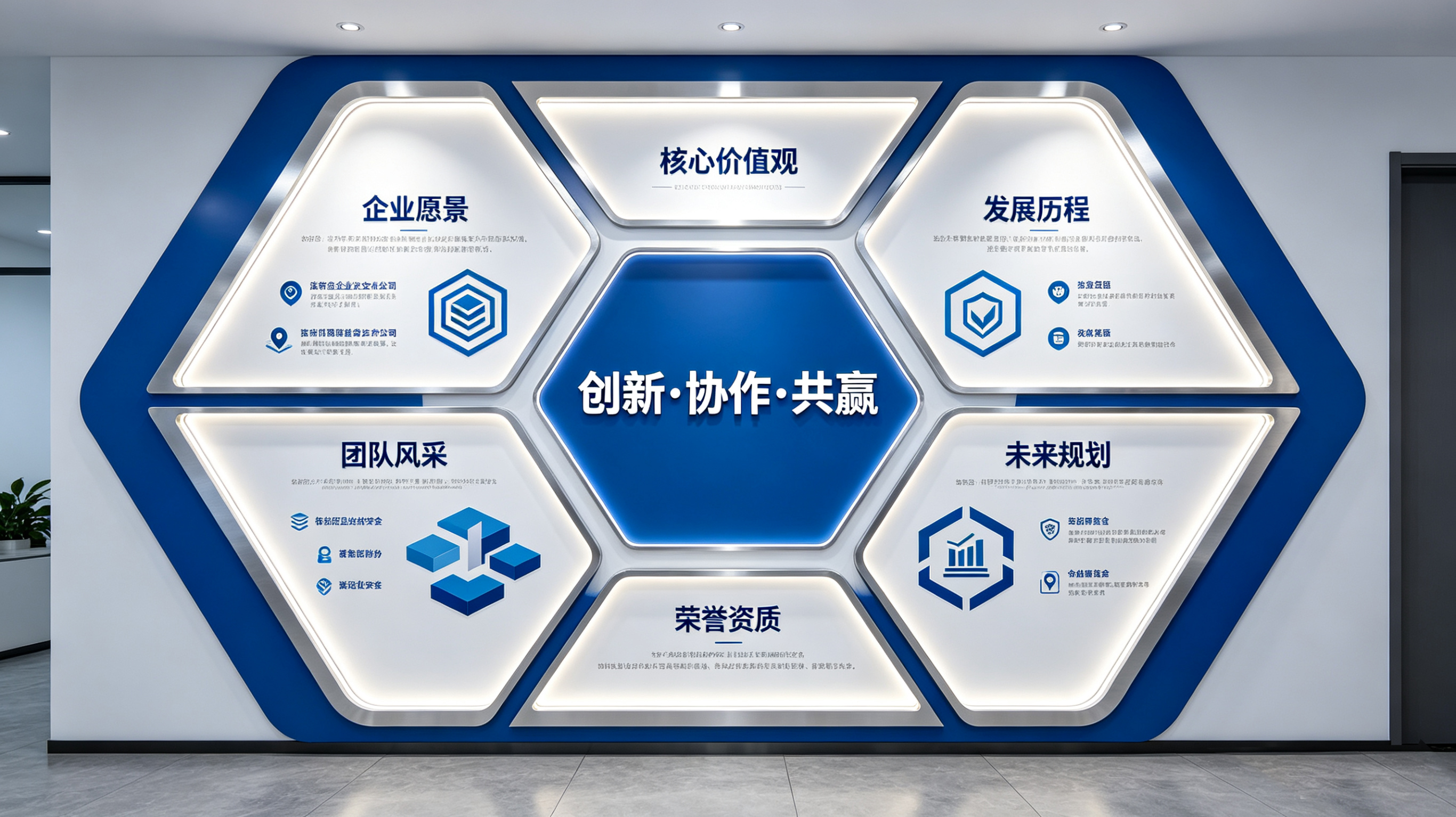 镇沅企业文化墙六边形避坑指南（新手常犯5个错误）